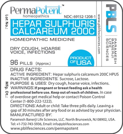 Hepar Sulphuris Calcareum 200c (Hepar Sulphuris Calcareum 200c)